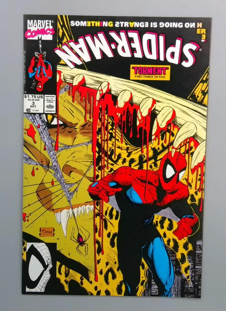 Spider-Man #3 NM Torment Marvel 1990 JR1