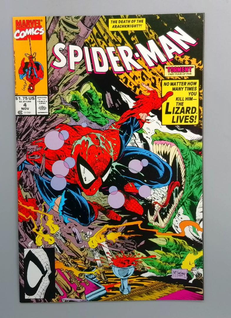 Spider-Man #4 NM Torment Marvel 1990 JR1