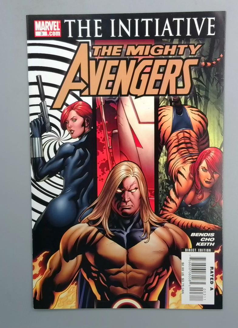 Mighty Avengers #3, NM- Marvel Comics, 2007 JR1