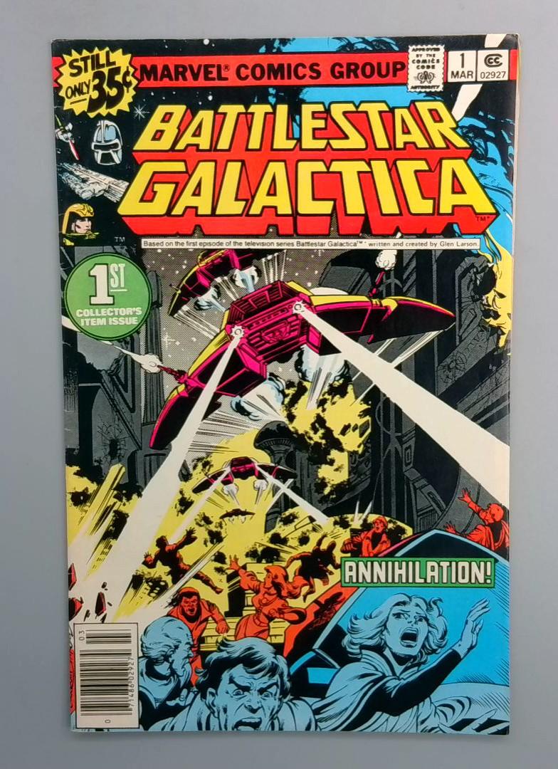 Battlestar Galactica #1, 1st Collector's Item Issue, Marvel, 1979 JR1