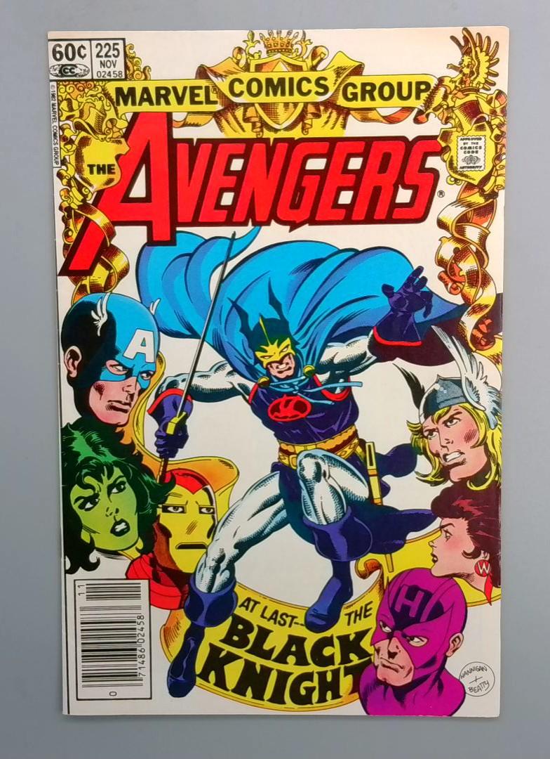 Avengers #225 NEWSSTAND EDITION Marvel 1982 JR1