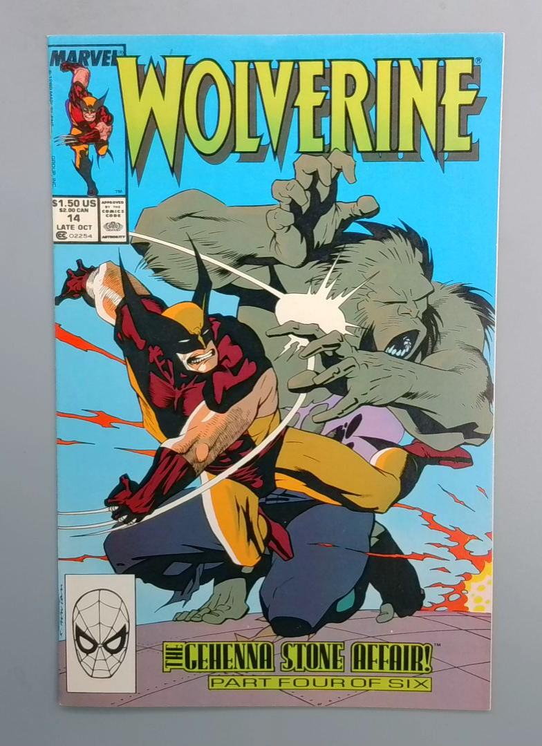 Wolverine #14 NM Marvel 1989 JR1