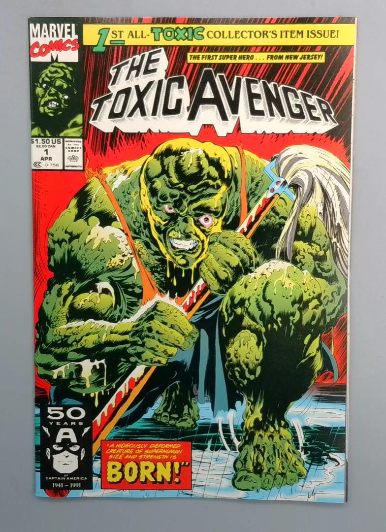 The Toxic Avenger #1, NM Marvel, 1991 