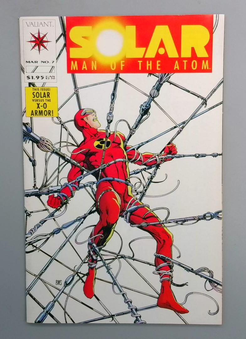 Solar Man of the Atom #7 VF/NM Valiant 1992 JR1
