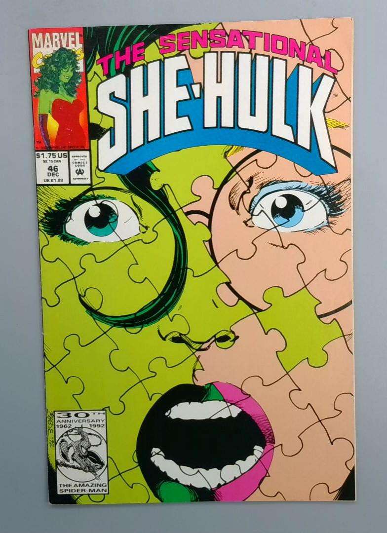 Sensational She-Hulk #46 NM Marvel 1992 JR1