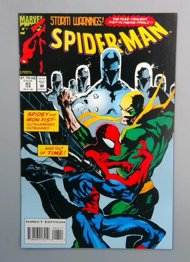 Spider-Man #43 NM Jae Lee Iron Fist Marvel 1994 JR1