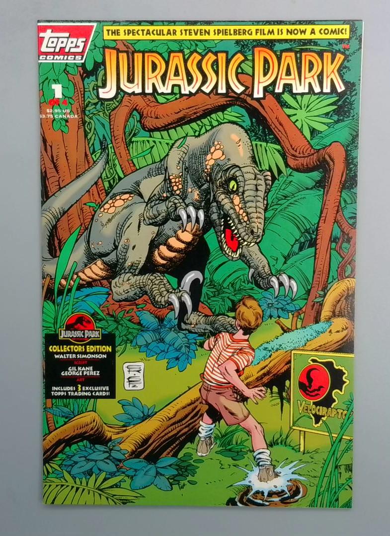 Jurassic Park #1-2nd Topps 1993 