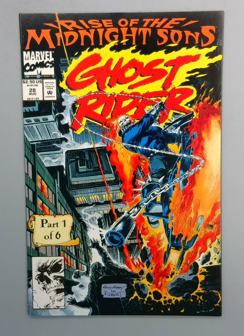 Ghost Rider #28 1st Appearance of Lilith DIRECT EDITION Marvel 1992 JR1