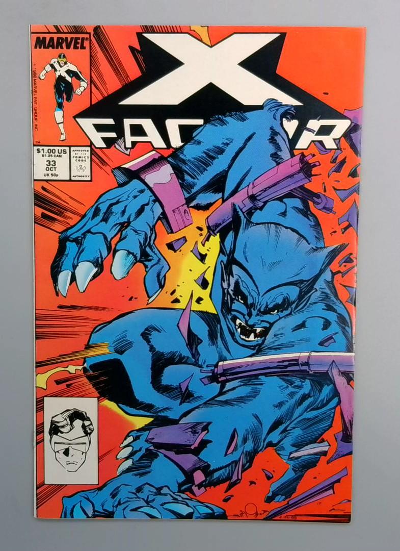 X-Factor #33 VF/NM Marvel 1988 JR1
