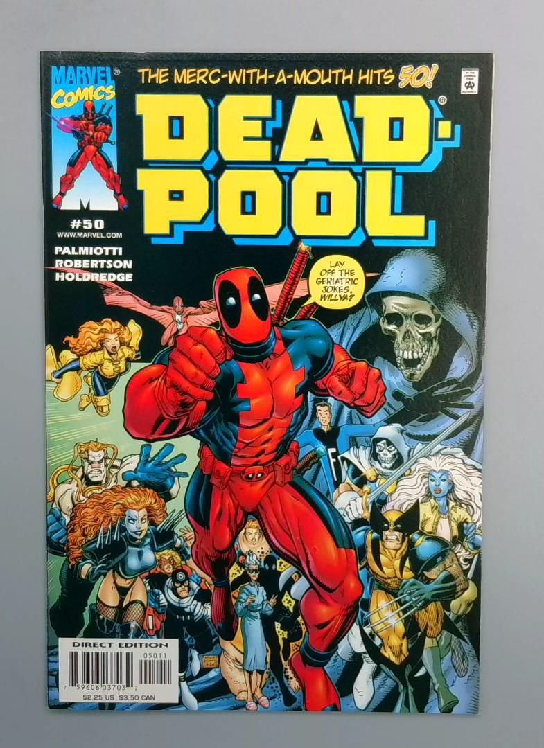 Deadpool #50 NM 1st Kid Deadpool (Christopher Cassera) Marvel 2001