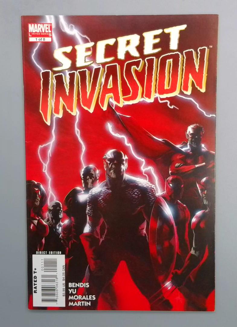 Secret Invasion #1 of 8, Comic Book, Marvel, 2008