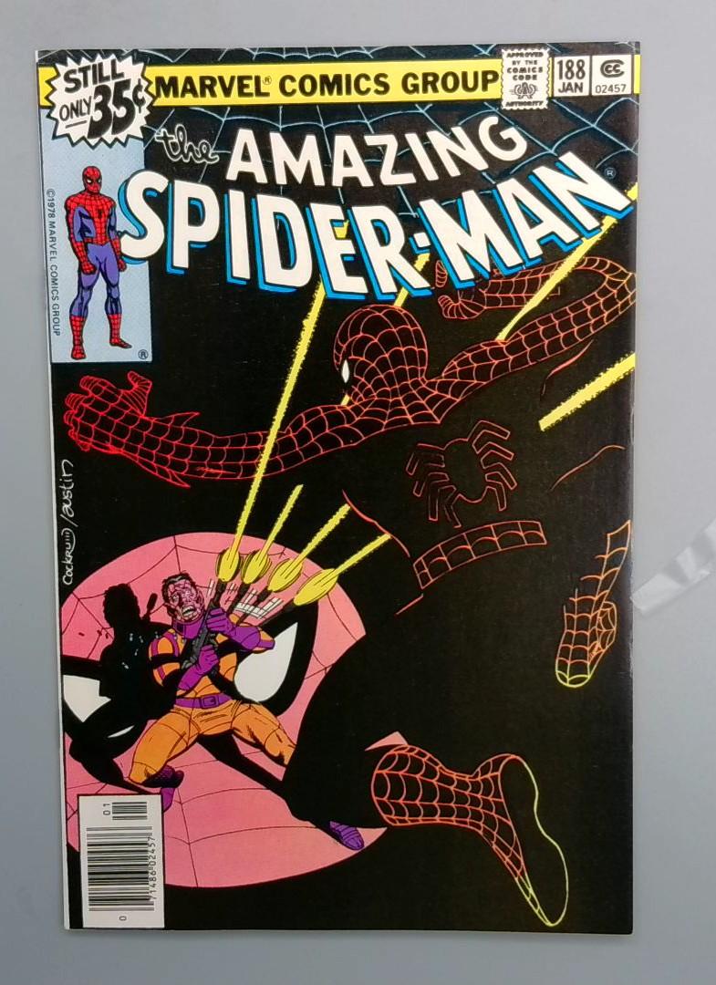 AMAZING SPIDER-MAN #188 NM- Jigsaw Appearance Marvel 1979
