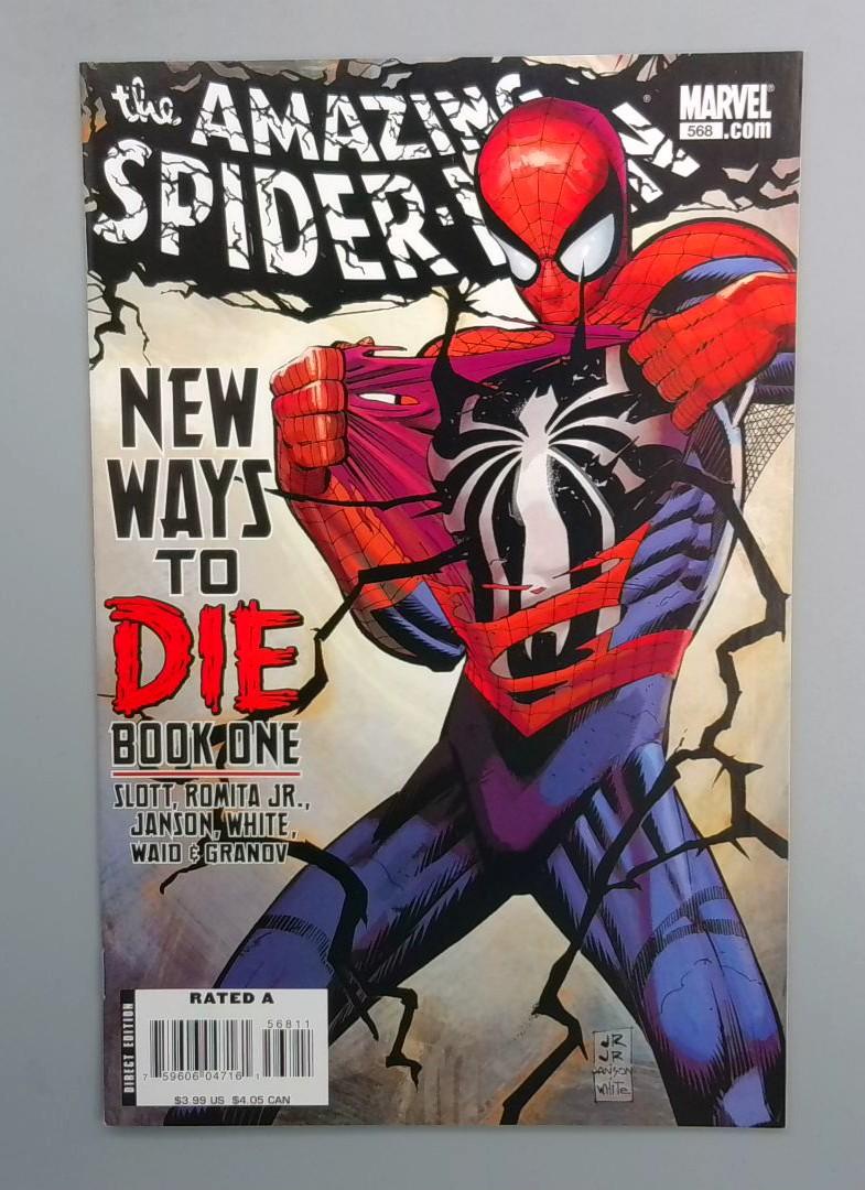 AMAZING SPIDER-MAN #568 NM New Ways To Die Book One Marvel 2008