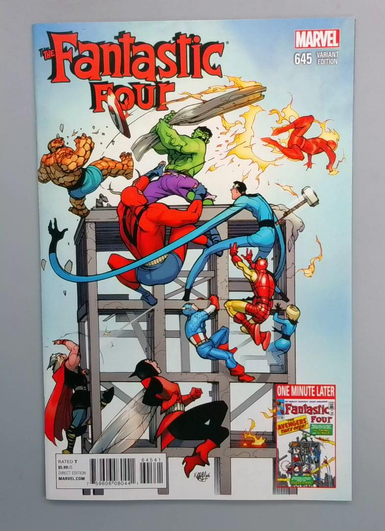 Fantastic Four #645, Variant Edition, Marvel, 2016 JR1