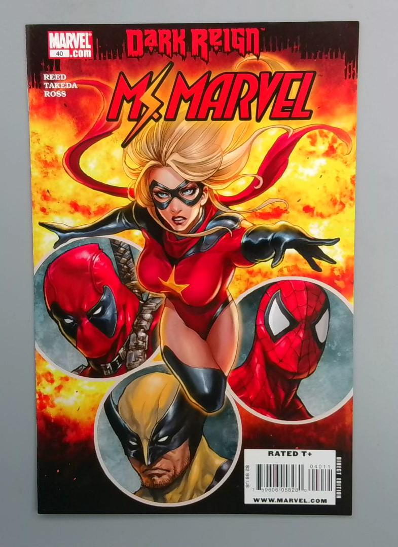 Ms. Marvel #40 NM Deadpool Marvel 2009 JR1