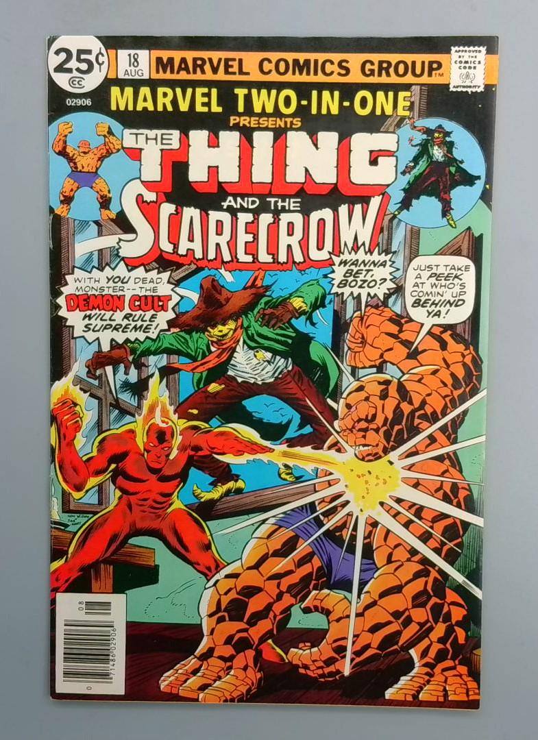 Marvel Two-In-One #18 VF Scarecrow Marvel 1976 JR1