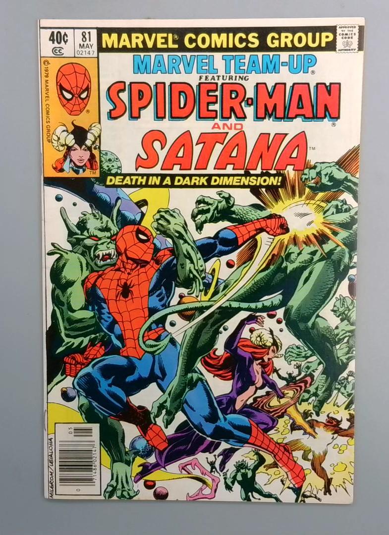 Marvel Team-Up #81 VF Death of Satana Marvel 1979 JR1
