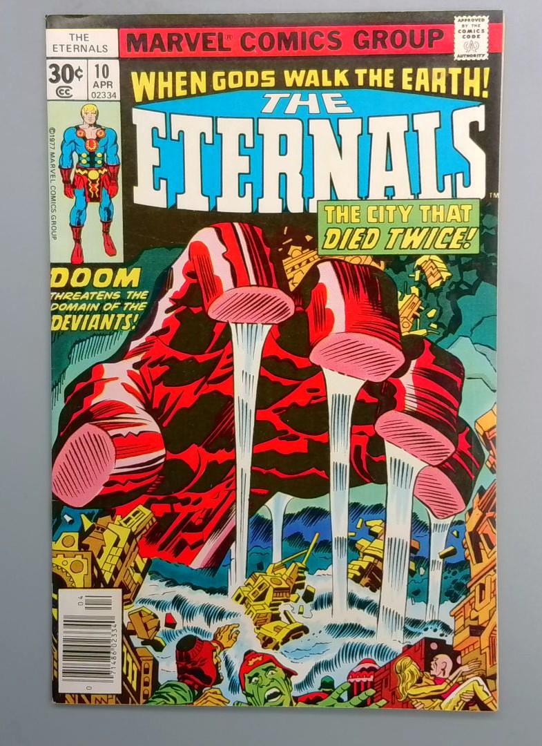 Eternals #10 NM- Marvel 1977 JR1