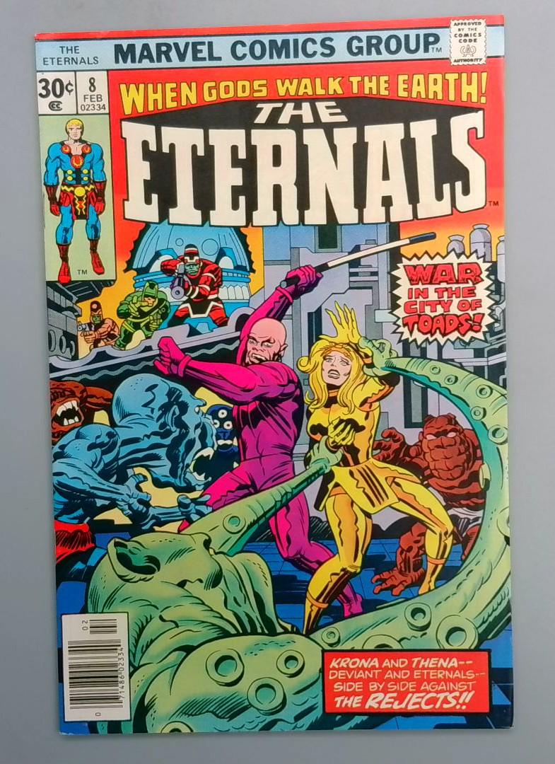 Eternals #8 1st Appearance of Karkas Marvel 1977 JR1