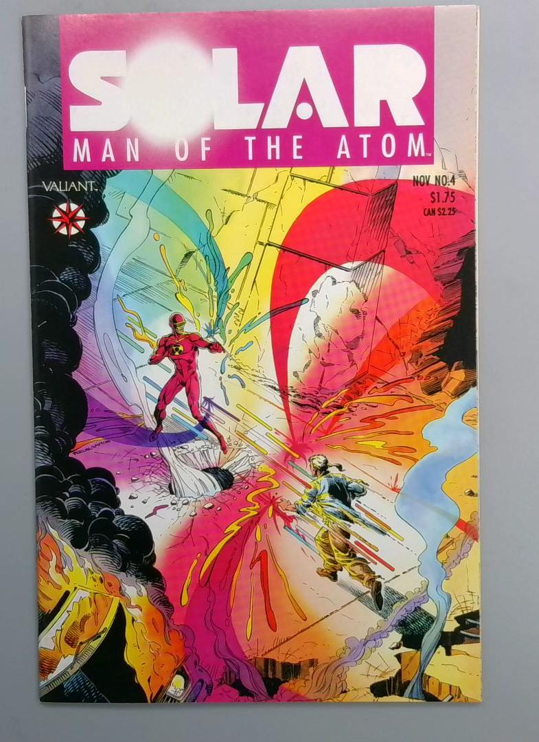 Solar: Man of the Atom #4 NM Valiant 1991 JR1