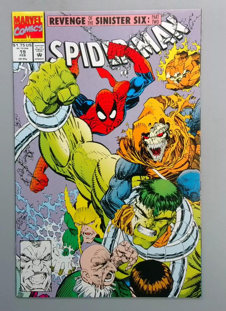 Spider-Man #19 NM Erik Larsen Marvel 1992 JR1
