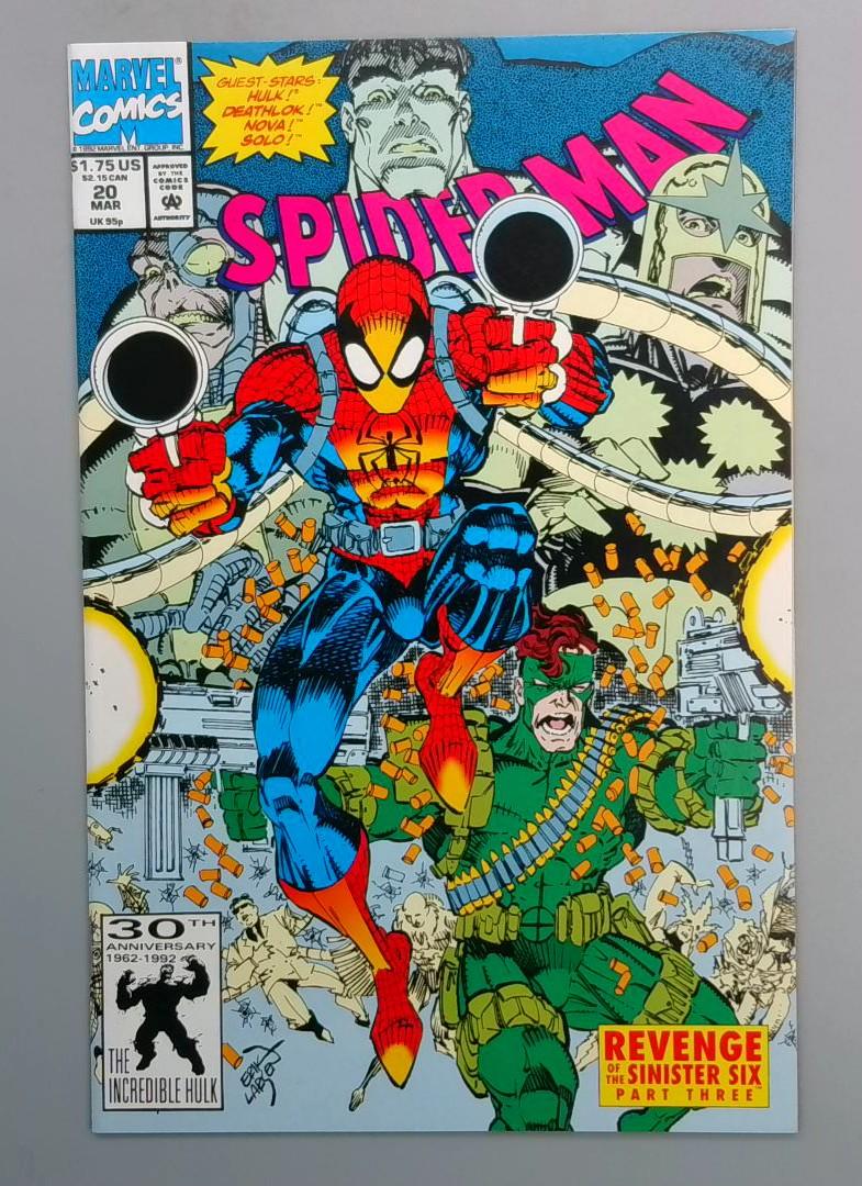 Spider-Man #20 NM Erik Larsen Marvel 1992 JR1