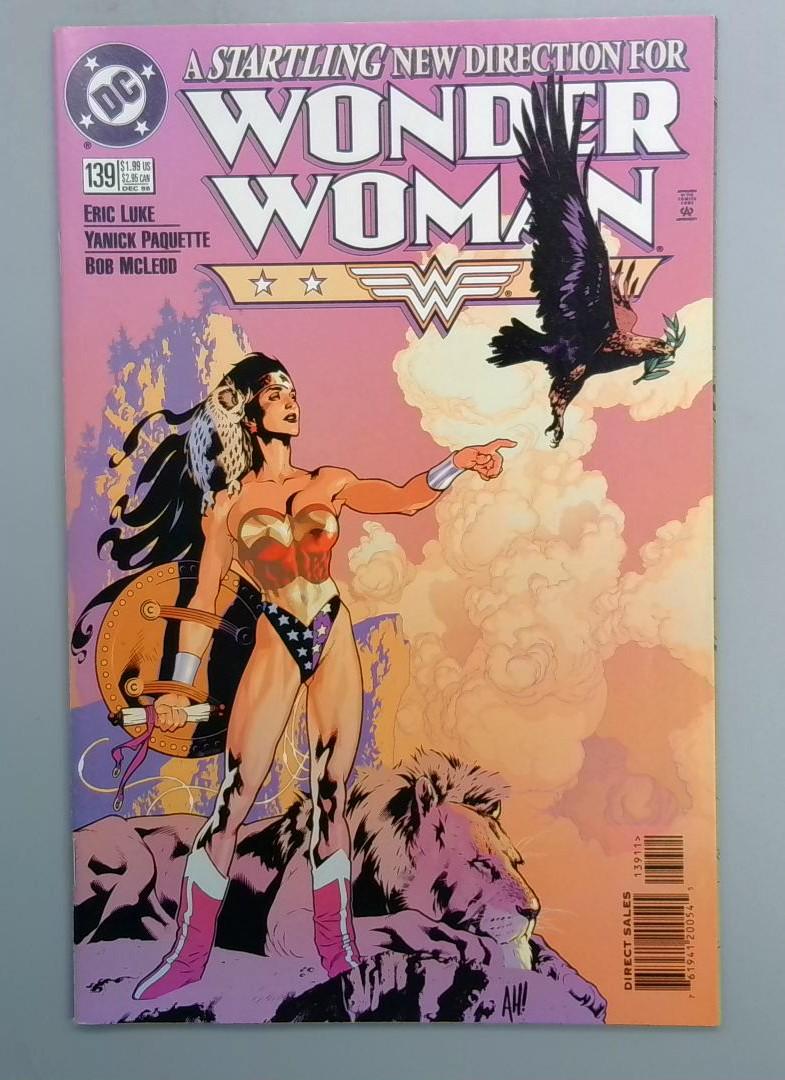 Wonder Woman #139 NM 1st Adam Hughes Issue DC 1998 JR1