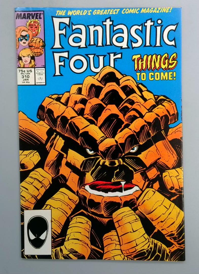 Fantastic Four #310 Ms. Marvel Marvel 1988 JR1