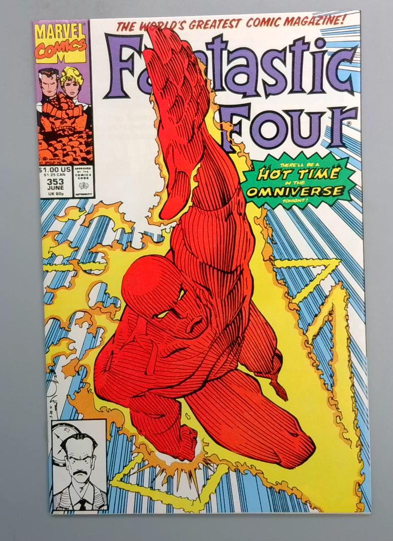 Fantastic Four #353 NM 1st Mr. Mobius Marvel Comics 1991 JR1
