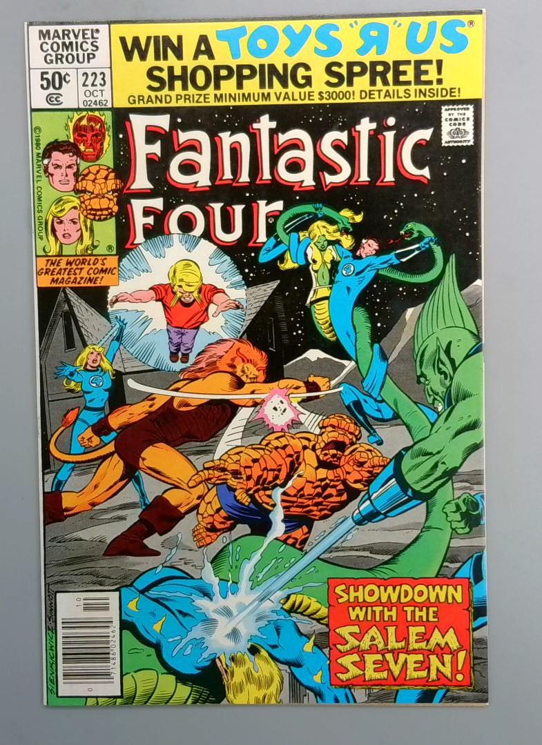 Fantastic Four #23 Newsstand Marvel 1980 JR1