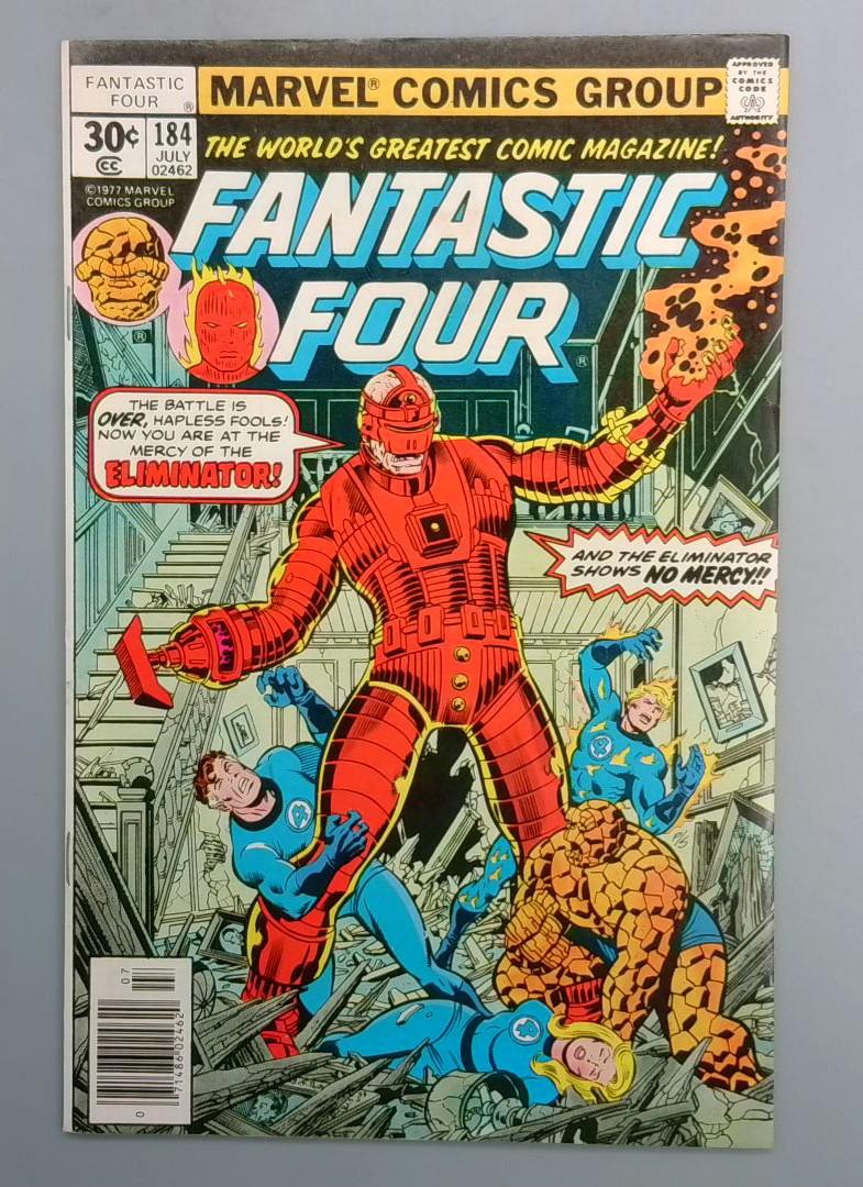 Fantastic Four #184 NM- 1st Appearance of Eliminator Marvel 1977 JR1
