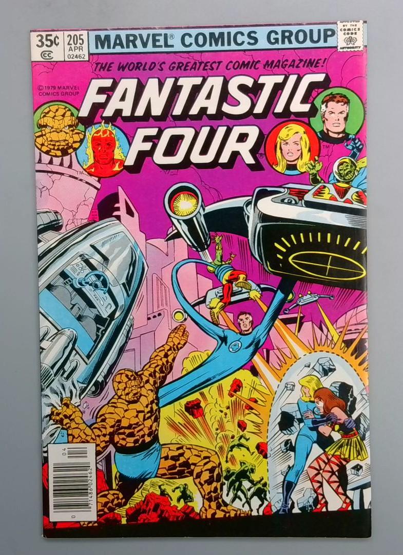 Fantastic Four #205 NM 1st Aappearance of the Nova Corps Marvel 1979 JR1