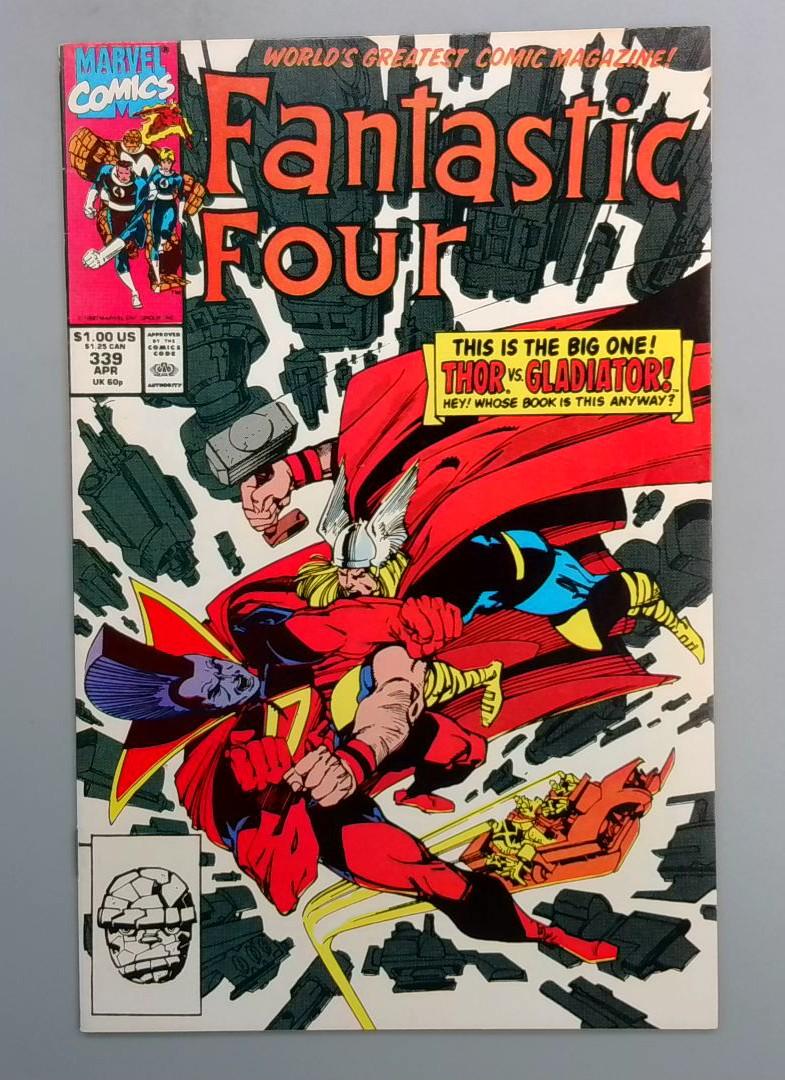 Fantastic Four #339 Marvel 1990 JR1