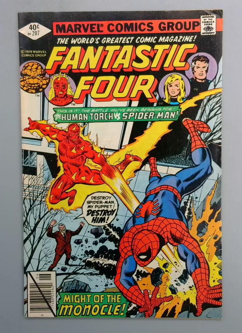 Fantastic Four #207 DIRECT EDITION Marvel 1979 JR1
