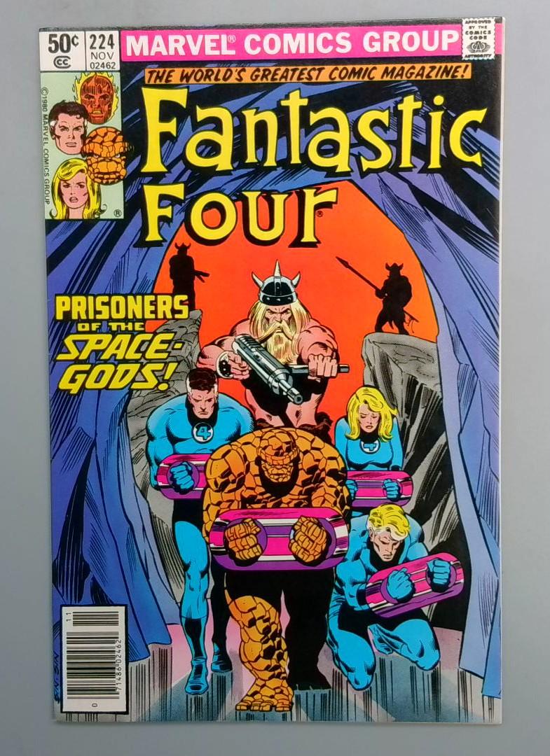 Fantastic Four #224 NM Newsstand Marvel 1980 JR1