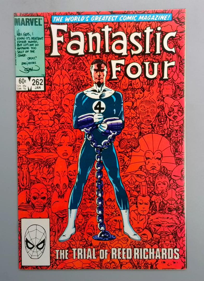 Fantastic Four #262 NM Trial of Reed Marvel 1984 JR1
