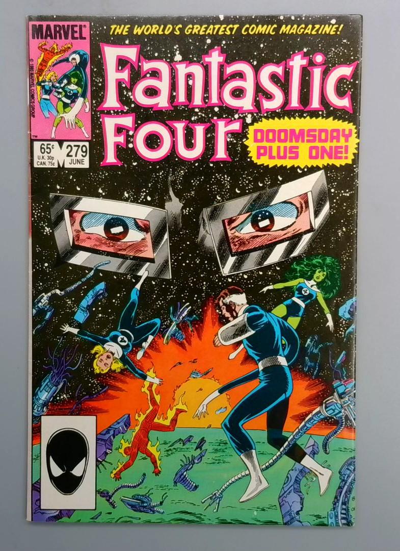 Fantastic Four #279 VF Dr. Doom Marvel 1985 JR1
