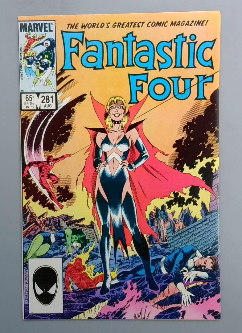 Fantastic Four #281 NM- Malice Cover Marvel 1985 JR1