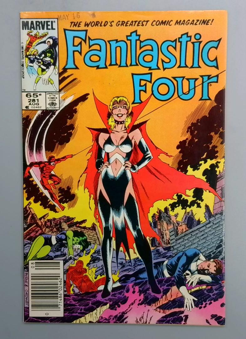 Fantastic Four #281 VF Newsstand Marvel 1985 JR1