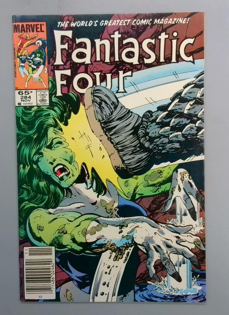 Fantastic Four #284 VF Newsstand Marvel 1985 JR1
