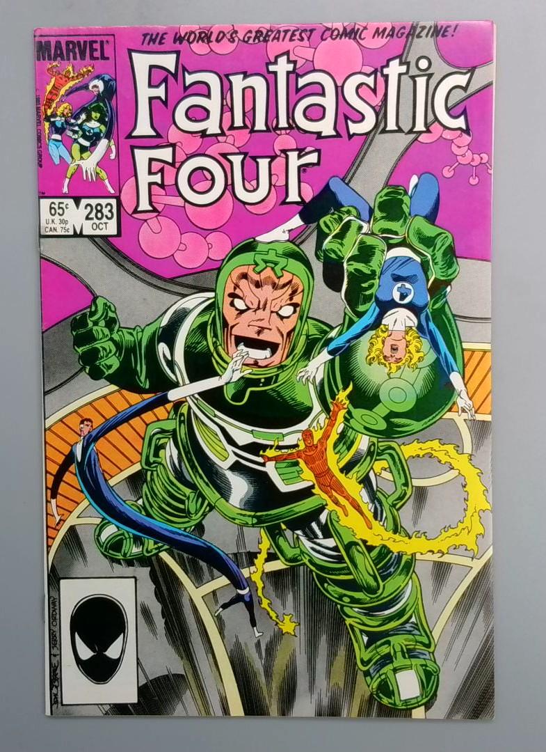 Fantastic Four #283 VF Psycho Man Marvel 1985 JR1