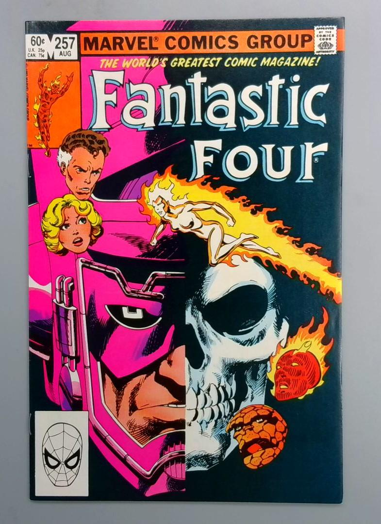 Fantastic Four #257 NM- Death of Empress R''Klll Marvel 1983 JR1
