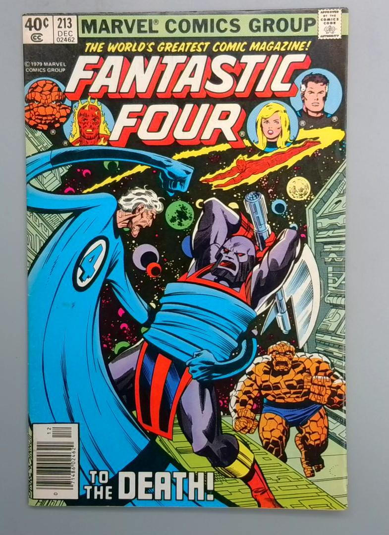 Fantastic Four #213 VF John Byrne, Terrax Marvel 1979 JR1