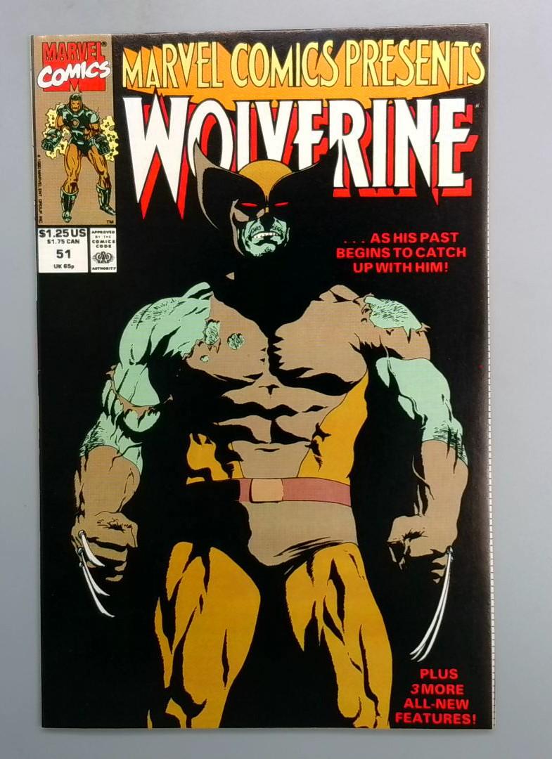 Marvel Comics Presents #51 VF/NM Marvel 1990 JR1