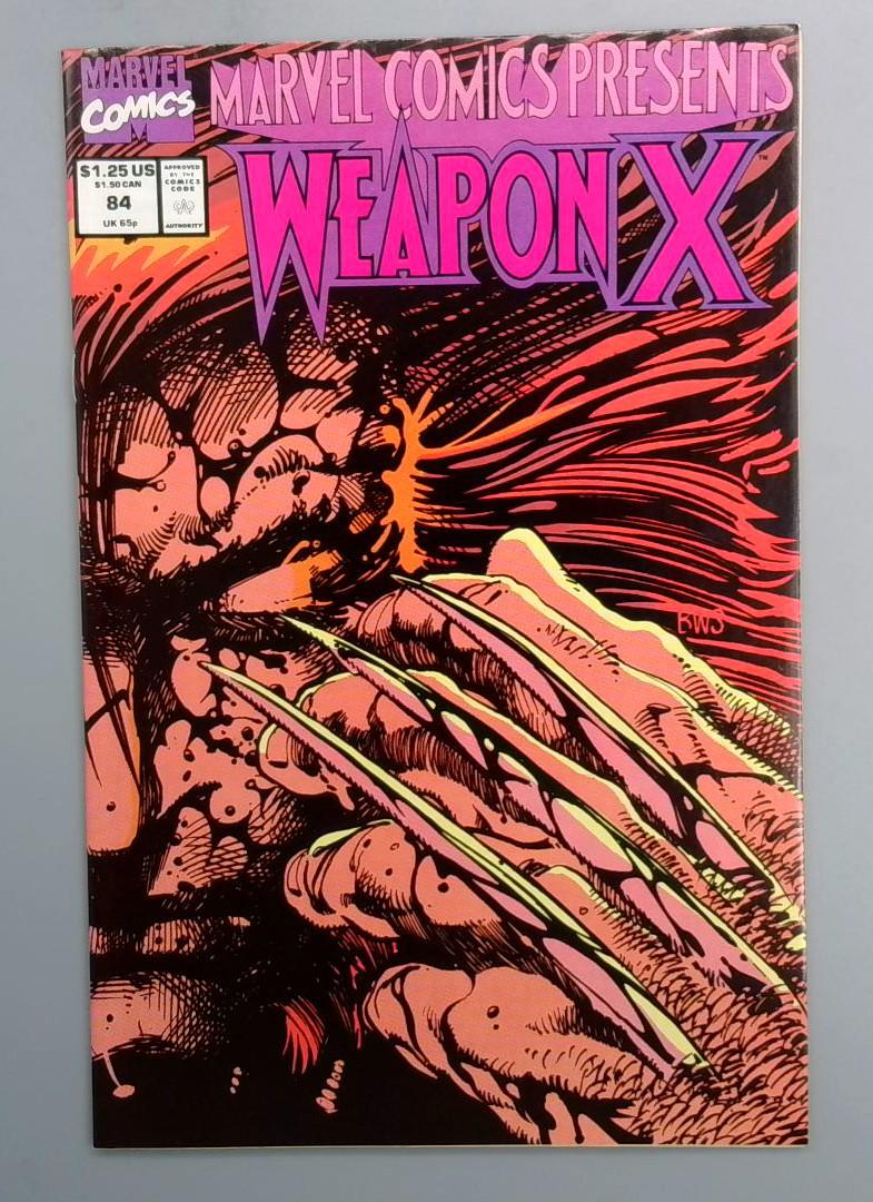Marvel Comics Presents #84 NM Weapon-X Marvel 1991 JR1