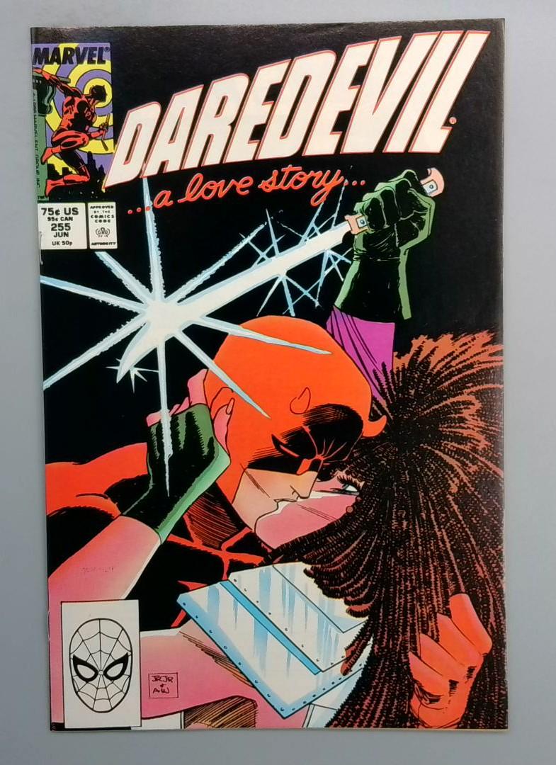 Daredevil #255 VF/NM 2nd Typhoid Mary Marvel 1988 JR1