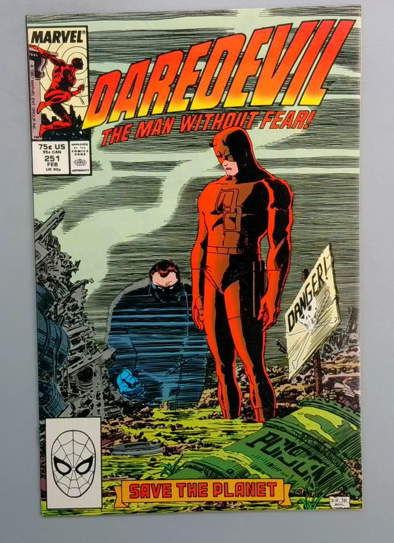 Daredevil #251 NM Marvel 1988 JR1