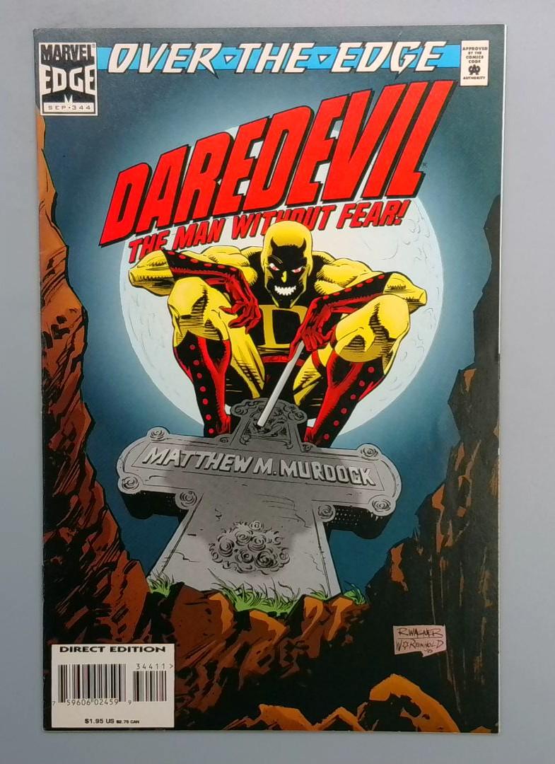 Daredevil #344 VF+ Punisher Marvel 1995 JR1