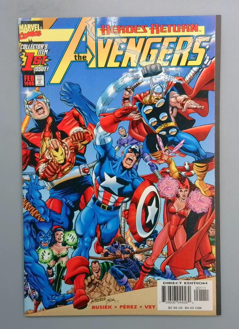 Avengers #1 NM Volume 3 Marvel 1998 JR1