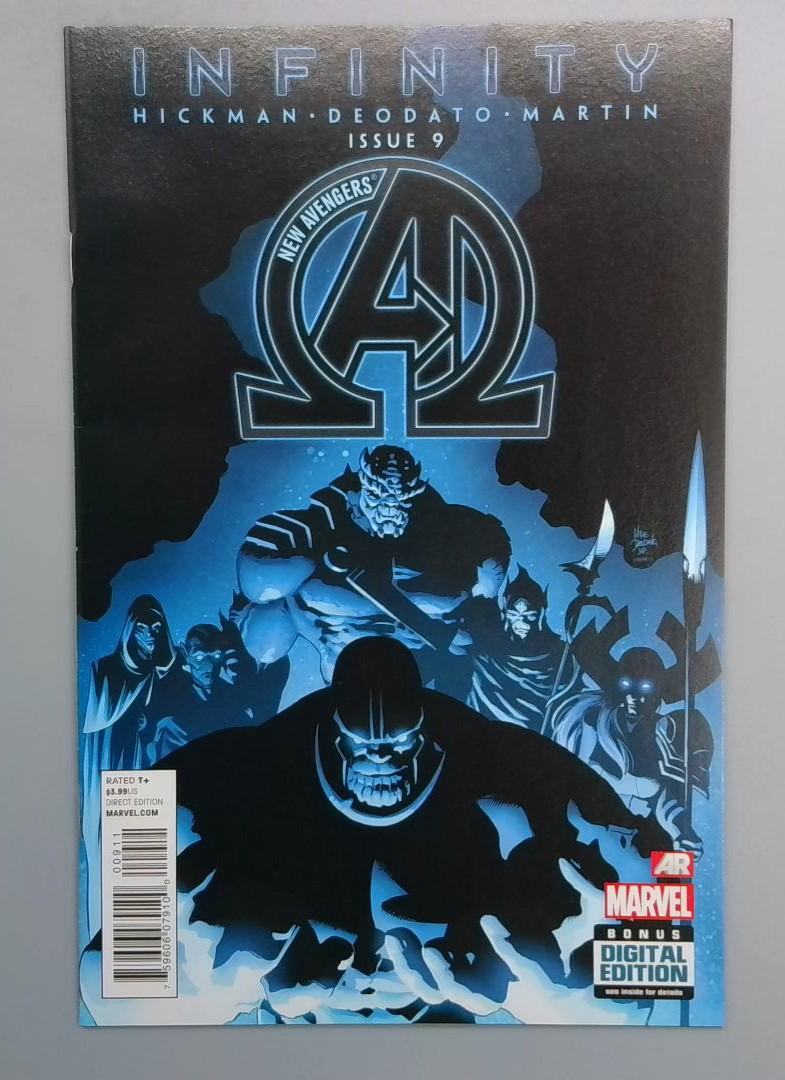 New Avengers #9 NM- 1st Full Appearance of the Black Order Marvel 2013 JR1